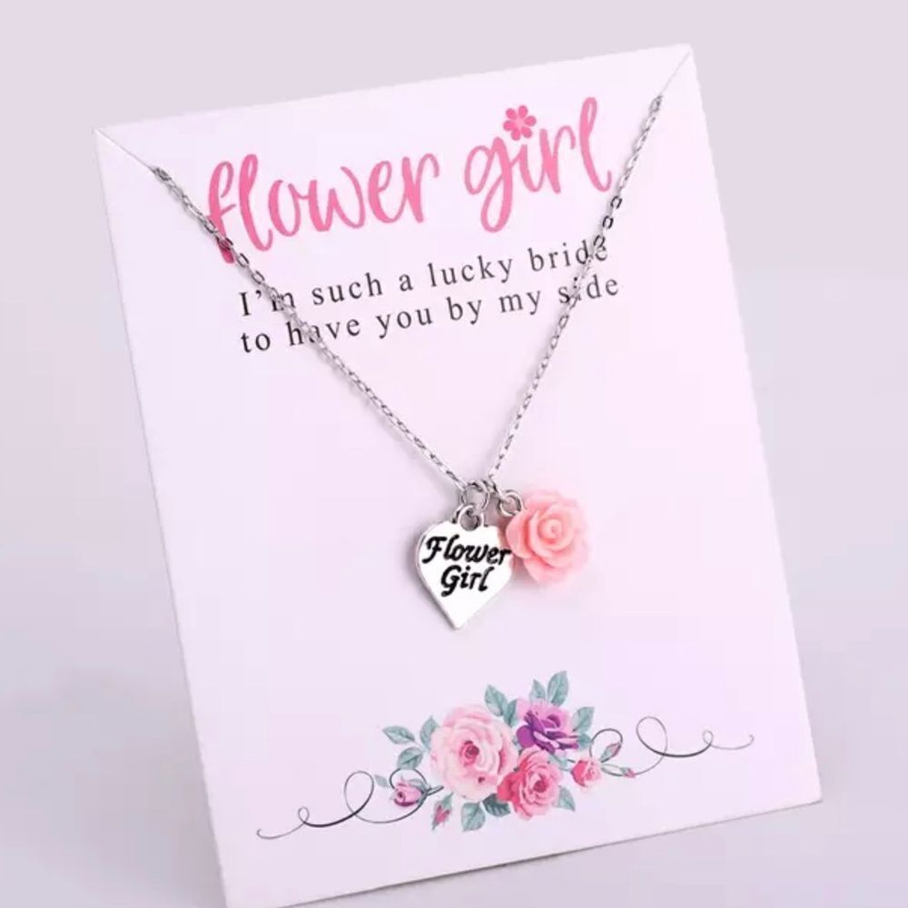 FLOWER GIRL NECKLACE‎